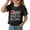 Black, variant on "Jesus Loves Me Colorful Letter Print Round Neck T-Shirt for Children, Festive and Daily Wear, Stylish and Comfy"