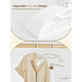 thumbnail image 2 of HOUSE DAY Clothes Hangers 36 Pack , Super Heavy Duty Plastic Hangers, Thick Strong Standard Space Saving Clothing Hangers for Closet ,White, 2 of 7