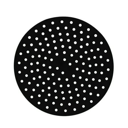 

15PCS Reusable Air Fryer Liner Non-Stick Silicone Heat-resistant Basket Mat Paper Baking Cooking Kitchen Gadgets Home Supplies Black 8inch