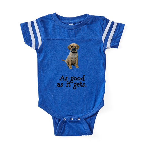 CafePress - FIN Puggle Good - Cute Infant Baby Football Bodysuit
