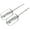 Silver, variant on 2Pcs Hand Mixer Beaters Attachments, Stainless Steel Hand Mixer Replacement Beaters Electric Mixer Parts For Hamilton Beach Hand Mixer 62682Rz 62692 62695V 64699 (2 Sticks)