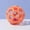 Chew Toys Orange, variant on Hollow Balls Bells Inside Cleaning Teeth Interactive Training Rubber Ball for Pets, Holee Roller Dog Balls