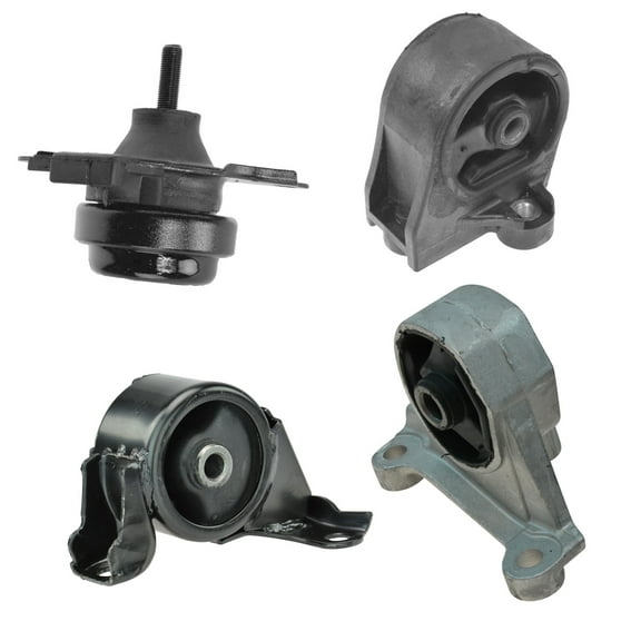 TRQ Engine Motor Transmission Mount Front Rear Kit Set of 4 for Civic Manual MT MTA34441 Fits select: 2001-2005 HONDA CIVIC