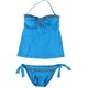 thumbnail image 1 of Lucky Brand Bandeau de 2 piezas con lazo lateral cosido para mujer, azul, pequeño Lucky Brand Bandeau, 1 of 2