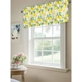 thumbnail image 6 of Valances for Windows Farmhouse Watercolor Rod Pocket Cafe Window Treatments Valance Curtains for Kitchen Bathroom Laundry Basement Windows 54"x18", 6 of 9