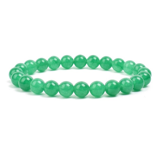 Natural Stone Beads Bracelet For Women Men Amethysts Crystal Quartzs Aquamarines Jades Jewelry Agates Elastic Bangle Bracelets