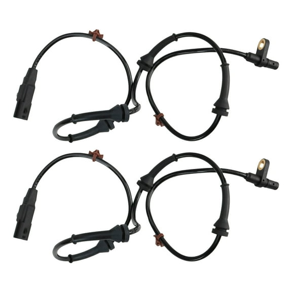 TRQ Rear ABS Wheel Speed Sensor Set For 2015-2017 Nissan Rogue 2015 Rogue Select BSA14108