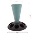 thumbnail image 2 of Sentmoon Piping Bag Holder Organizer with 8 Nozzle Slots Plastic Decorating Tip Storage Rack for Cake Baking Pastry Icing Tool Kitchen Use, 2 of 3