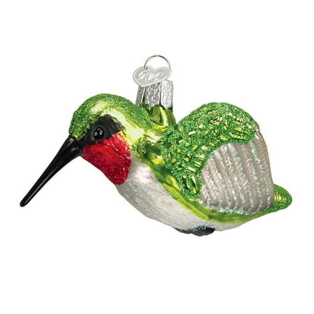Miniature Hand Blown Glass Ornaments: Hummingbird Glass Blown Ornaments for Christmas Tree, ORNAMENTS FOR CHRISTMAS TREE: Hand crafted in age-old tradition with techniques that.., By Old World Christmas ()