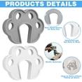 thumbnail image 3 of Washing Machine Door Support Gray & White Washer Door Prop, Front Load Washer Door Prop Accessories, Washing Machine Door Prop Open, Washing Machine Door Prop Tool Door Prop Supplies, 3 of 7