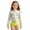 A-Light Green, variant on Shadoumai Girls Swimsuit Ruffle Modest Bikini Adjustable Straps Girls Tankini Swimsuit Two piece Ribbed Girls Bathing Suit size 8