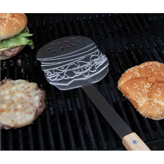 Burger Flipper Stainless Steel Spatula