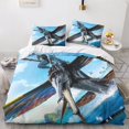 thumbnail image 2 of 3D Avatar Effect Children And Adults Printed Comforter Set with Pillowcases Comforter Bedding Set (3d Science Fiction Film), 2 of 5