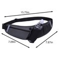 thumbnail image 4 of Running Belt Hydration Waist Pack with Water Bottle Holder for Men Women Waist Pouch Fanny Bag Reflective, 4 of 8