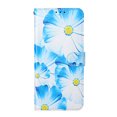 thumbnail image 3 of Allytech Wallet Case for Samsung Galaxy S21 Ultra, PU Leather Folio Flip Stand Shockproof Protection TPU Inner Impact Resistant Cards Holder Case Cover for Samsung Galaxy S21 Ultra,Blue Flower, 3 of 7