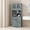 Gray, variant on Barara King Large Floor Storage Cabinet with Acrylic Doors and 3 Cubes, Tall Bathroom Organizer for Laundry, White