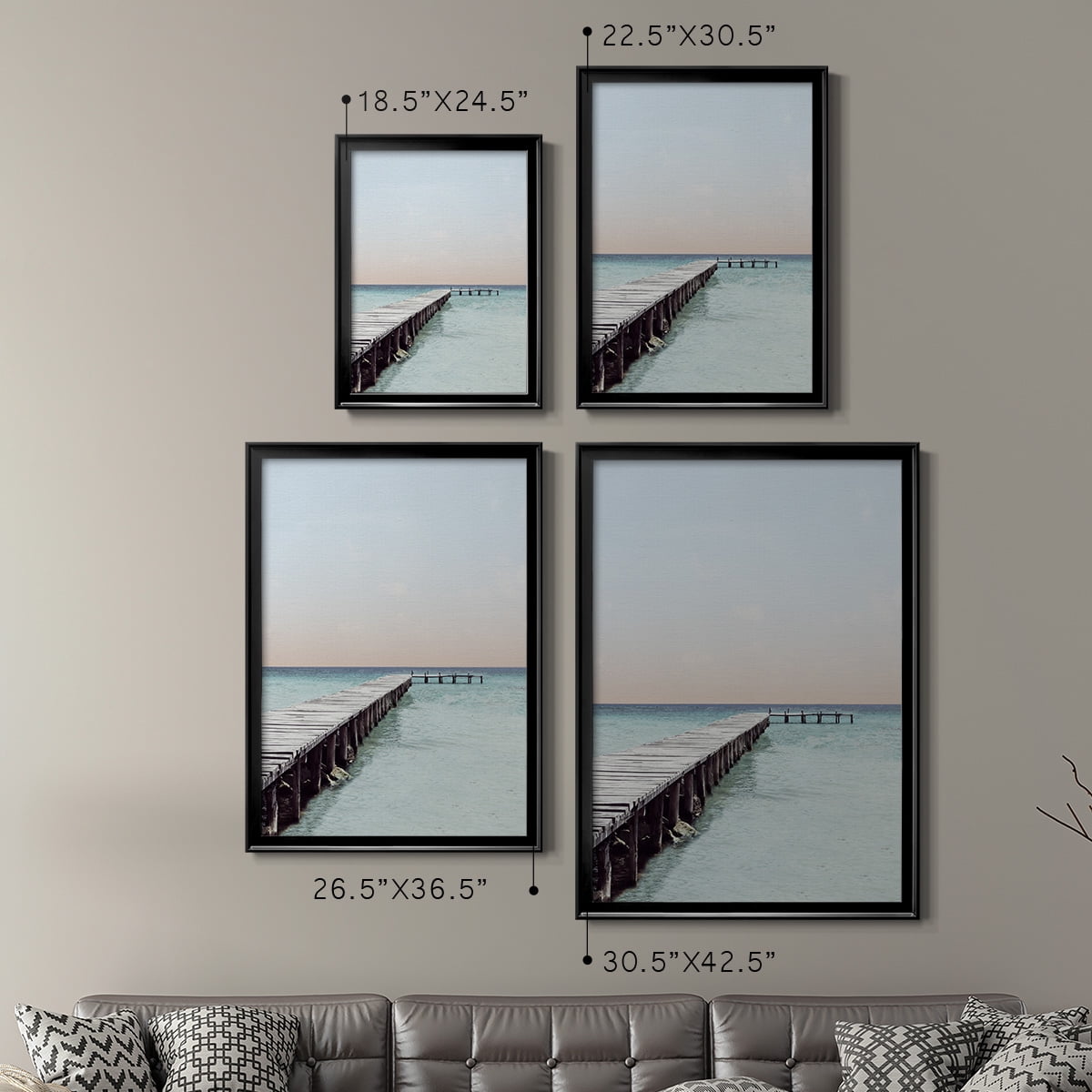 La Playa Premium Classic Framed Print - Ready to Hang