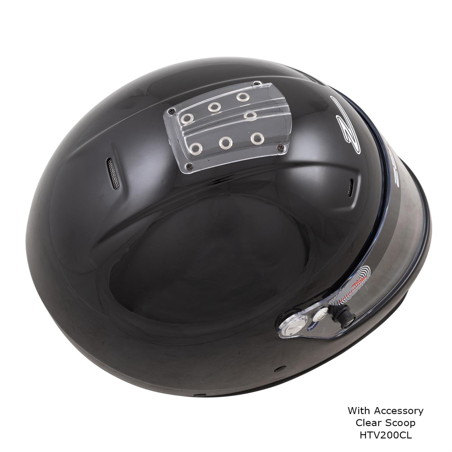 Zamp H768D03XXL RZ-36 Dirt Track Auto Racing Helmet - Full Face - Snell SA2020 Black - 2XL