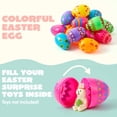 thumbnail image 4 of Huevos de Pascua de plástico JOYIN, 50 unidades, 8 cm, rellenables para la caza de Pascua, 4 of 8