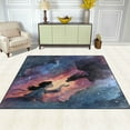 thumbnail image 3 of Area Rug Indoor 63"x48"in Non-Slip Wear Resistant Floor Mats Soft Large Carpets for Living Room Bedroom Home Decor Brave Girl, 3 of 7