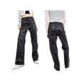 thumbnail image 4 of Txlixc Pantalones de otoño para mujeres, cuero Pu de color sólido, pantalones de cintura media Txlixc moda, 4 of 5