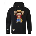 thumbnail image 1 of Sudadera De One Piece Monkey D.luffy Negras De Anime, 1 of 5