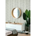 thumbnail image 4 of Harry & Grace Daydream Grey Washed Chevron Peel and Stick Wallpaper - 20.5 ft. W x 18 ft. L Roll, 4 of 7