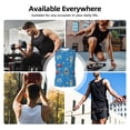 thumbnail image 5 of Kdxio Cartoon Animals 1 for Men's Muscle T-shirt,Sleeveless for Workout Running Athletic Gym Lounge Casual, 5 of 5