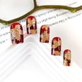 thumbnail image 2 of Press on Nails GCSQW Fall 24 piezas cuadradas medianas con pegatinas adhesivas, 2 of 6