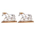 thumbnail image 1 of Moyic Modern Standing Horse Statue Art Sculpture Home Tabletop Artwork Decorations Tipo 1 2Conjunto, 1 of 1