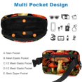 thumbnail image 5 of Mushroom Running Belt Bag,Adjustable Fanny Waist Pack Phone Holder for Walking ,Workouts, Short Hiking for Women Men, 5 of 6