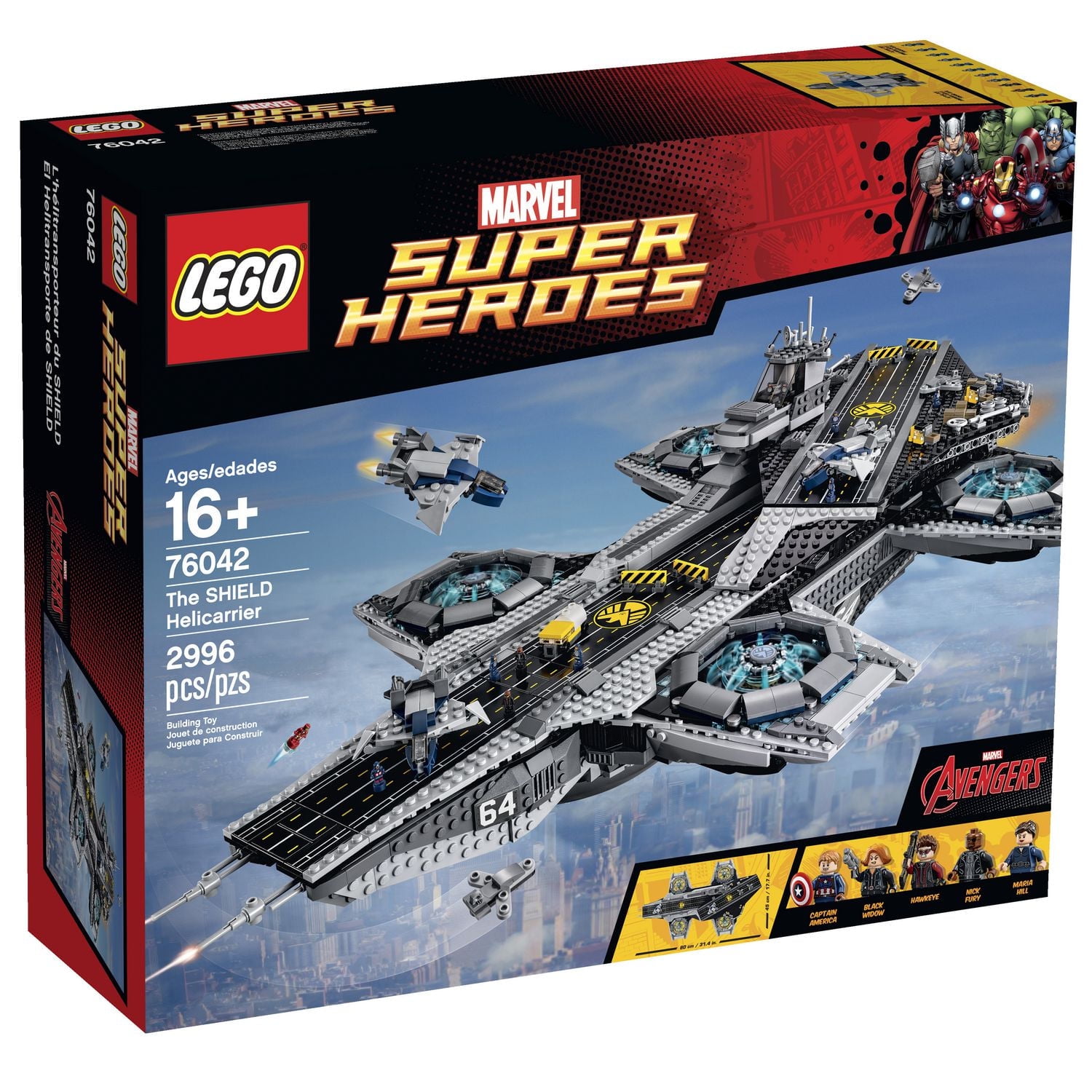 LEGO® Super Heroes The Shield Helicarrier (76042) - Main Image