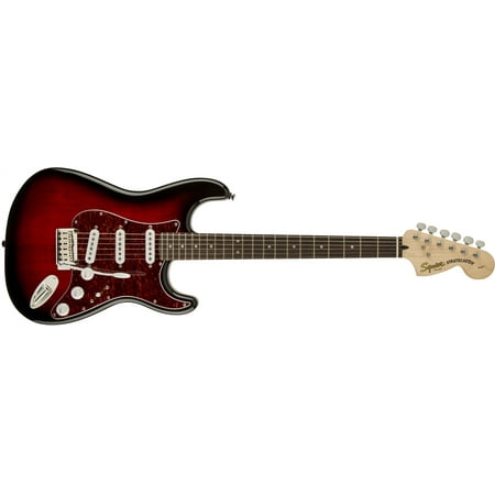 Fender Squier Standard Stratocaster Electric Guitar, Rosewood Fingerboard - Antique Burst