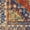 Orange Multicolor, variant on Nourison Allur Boho Transitional Orange Multicolor 5'3" x 7'3" Area Rug, (5' x 7')