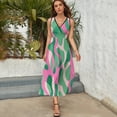 thumbnail image 5 of Leopard Print Pattern Sleeveless Dress Female Clothing Dress Women Summer 2025 Dress, 5 of 7