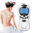 thumbnail image 2 of Elektrisk Tens-enhet Digital Terapimaskin Elektroder Massage Apparat Ems Muskelstimulator Massager För Hela Kroppen (vit skärm), 2 of 5