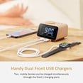 thumbnail image 2 of USCCE Digital Alarm Clock Radio - 0-100% Dimmer, Dual Alarm with Weekday/Weekend Mode, 6 Sounds Adjustable Volume, FM Radio w/Sle, 2 of 7