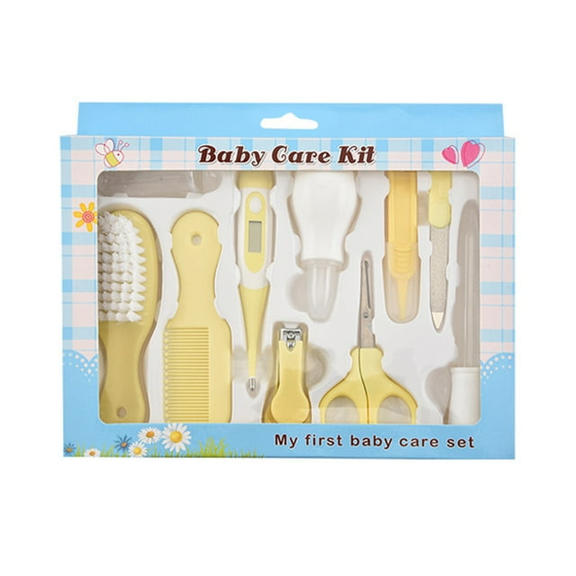 10pcs Set Nail Cutter Nail Cutter Set Maternal and Child Care Hair Healthcare Nose Cleaner Baby Care Set