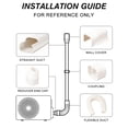 thumbnail image 3 of Kit de fundas BEWAVE de 3 m para bomba de calor Mini Split A/C, 3 of 7