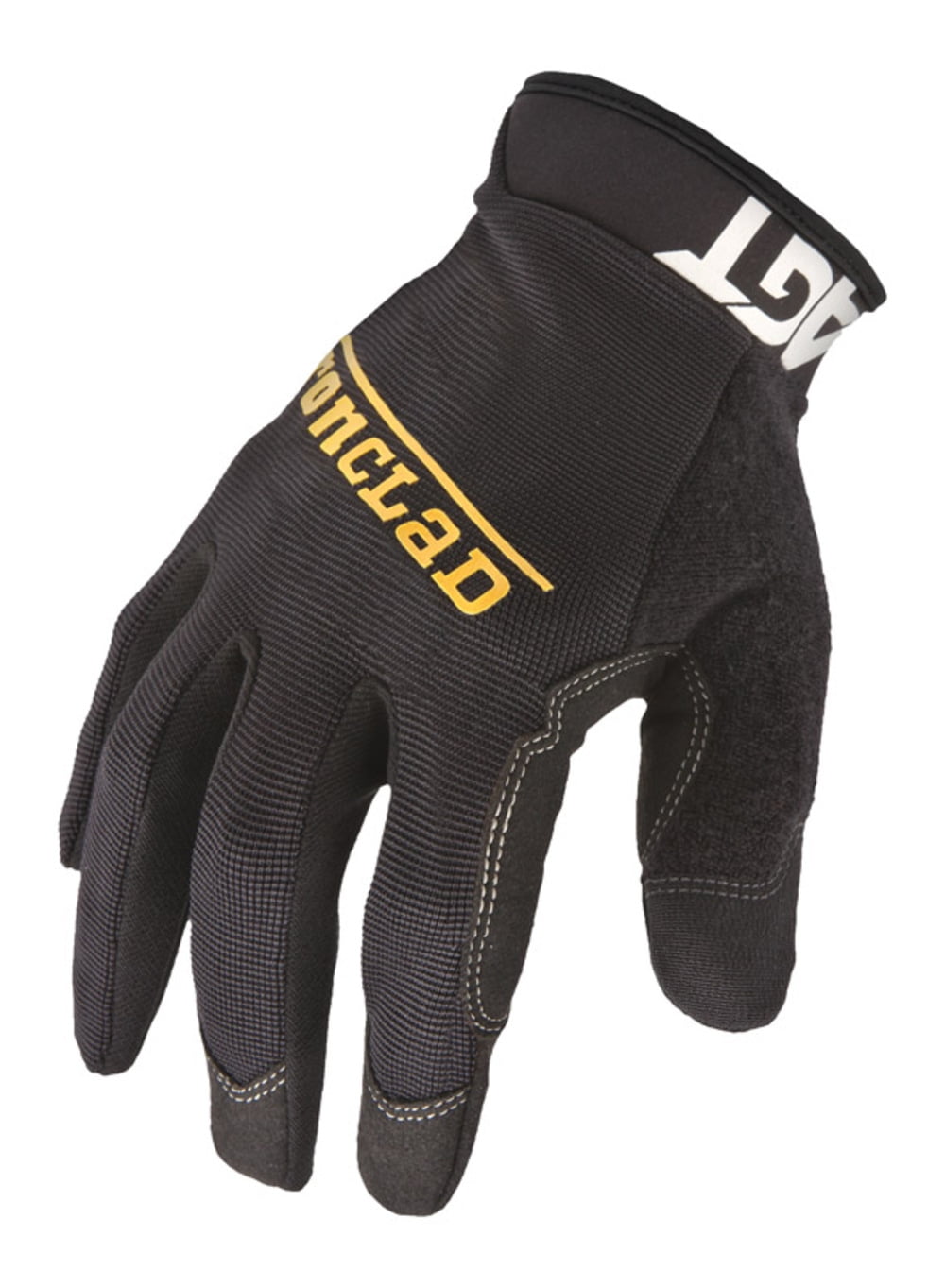 Ironclad Men's Synthetic Leather Work Gloves Black L 1 pair Total Qty 1; Each Pack Qty 1