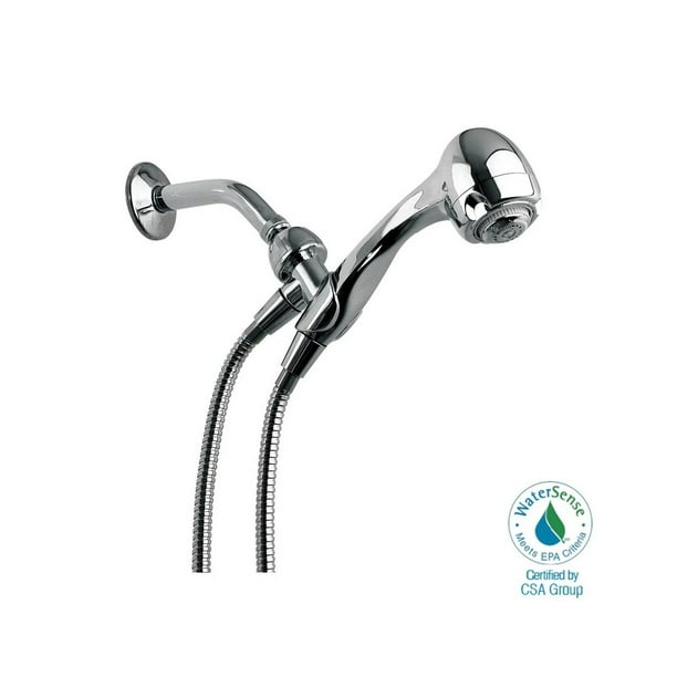 Earth HighEfficiency 2.0 GPM Handheld Showerhead, Chrome, WaterSense