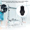 thumbnail image 3 of 3D Printer Hotend, Removable Hardened Steel Nozzle Kit Hotend Print Head Hot End Kit Extruder Replacement Accessories with Wrench for Lab 3D Printer Accessories, 3 of 7