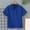 #153-Blue, variant on Ceisia Kids' Mandarin Collar Short Sleeve Polo Shirt Assorted Colors for Casual and Formal Wear Blue 5 Years Gifts for Father