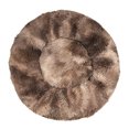 thumbnail image 4 of Ropa de cama de felpa de piel sintética redonda para mascotas, cómoda y difusa, 4 of 7