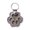 H, variant on Cute Leather Paw Dog Fur Storage Keychain Pet Hair Keepsake Keyring Unique Memorial Collection Keychain Pet Memorial Gifts Paw Charm Key Holder for Bag Purse