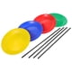 thumbnail image 1 of 1 juego de platos giratorios con palos: juguete de malabarismo para espectáculos de circo - Juego de discos giratorios de plástico para diversión y entretenimiento, 1 of 7