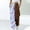 003Brown, variant on Women's Sweatpants Color Block Patchwork Trouser Elastic High Waist Joggers Soft Daily Beach Baggy Pants