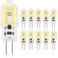 thumbnail image 1 of Bombilla LED G4 de 1,5 w, 180lm, Bombillas de iluminación Ac/dc 12v equivalentes a 20w halógeno, luz del día 6000k, no regulable, reemplazo para capucha y araña Feliz Sencillez, 1 of 5