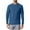 Blue, variant on T Shirts for Men DYTTDG Men's Lightweight Solid Color Round Neck Long Sleeve T-Shirt Basic Top Great Gifts for Less