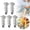 1/8 oz, variant on Anchor Shaped Sea Urchin Bait Sinker, Urchin Bait Hooks, Anchor-Shaped Design, Includes 3/16 Oz 5Packs, Integrated Anti-Slip Locking Hook, for Urchin-Style Soft Plastics